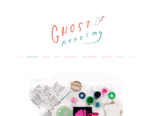 Tablet Screenshot of ghostacademy.com
